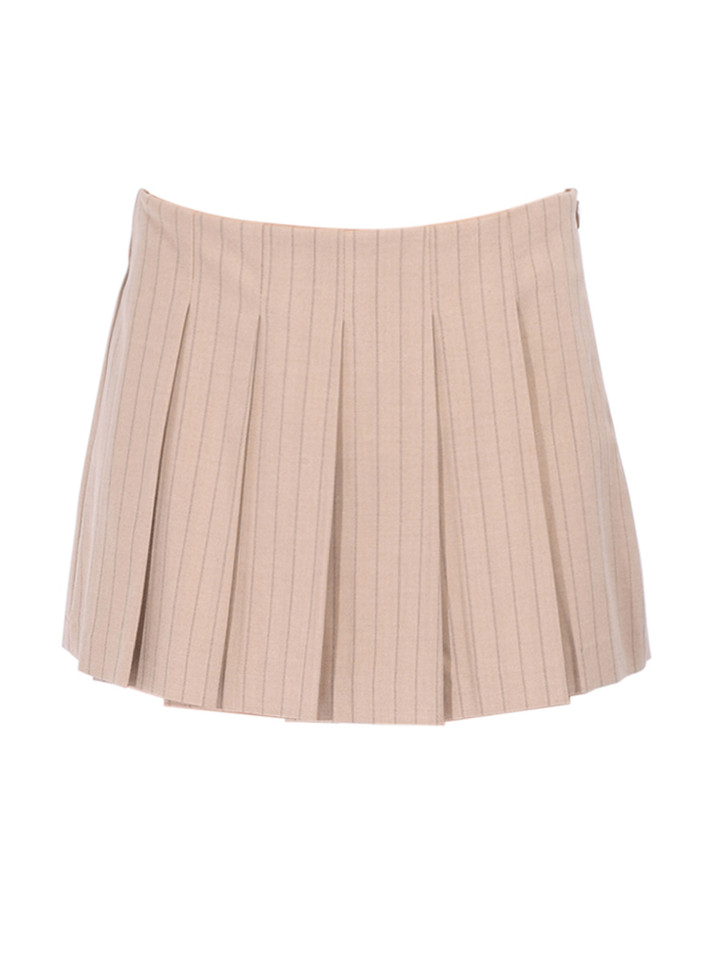OSIS Studio Ellen Skort in Tan Product Shot 