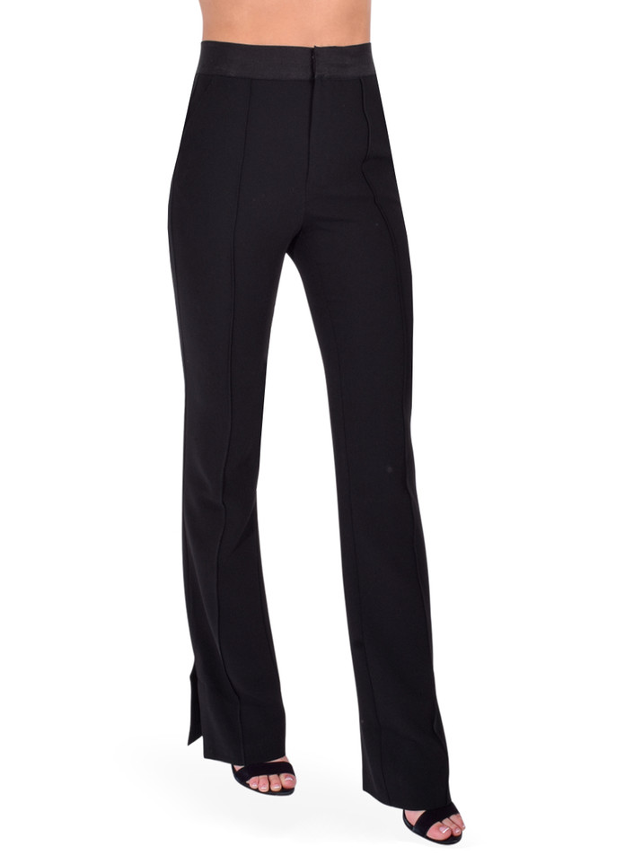 Cinq a Sept Finn Pant in Black Side View 