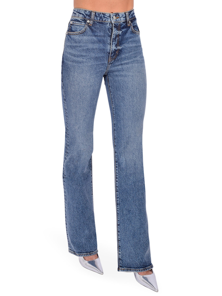FRAME The Arrow Jean in Halo Side View 

