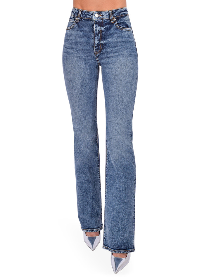 FRAME The Arrow Jean in Halo Front View 
