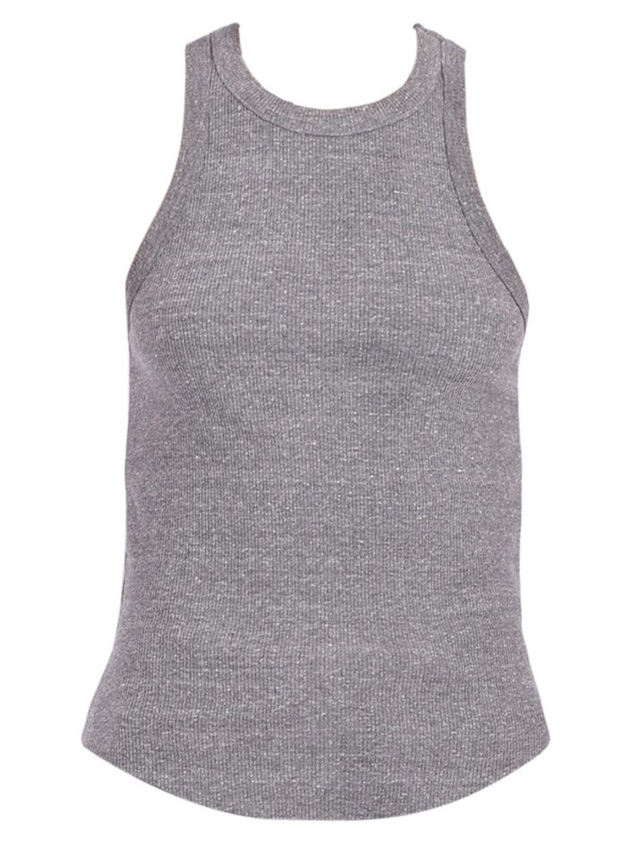 NSF Alexa Fitted Rib Tank in Heather