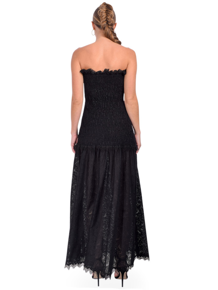 Kika Vargas Sifan Lace Dress Back View 