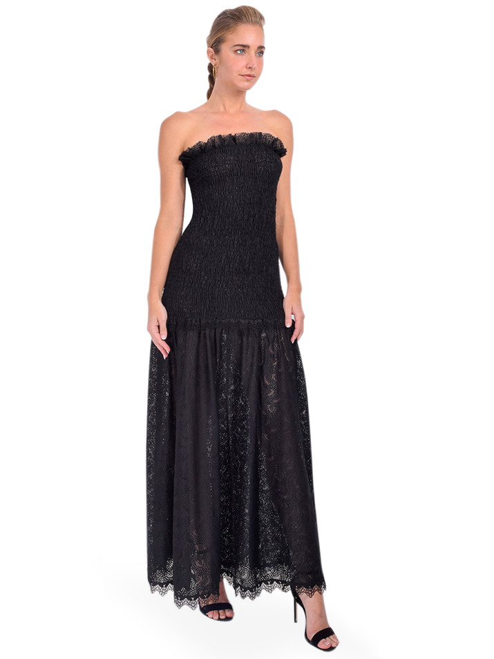 Kika Vargas Sifan Lace Dress Side View 