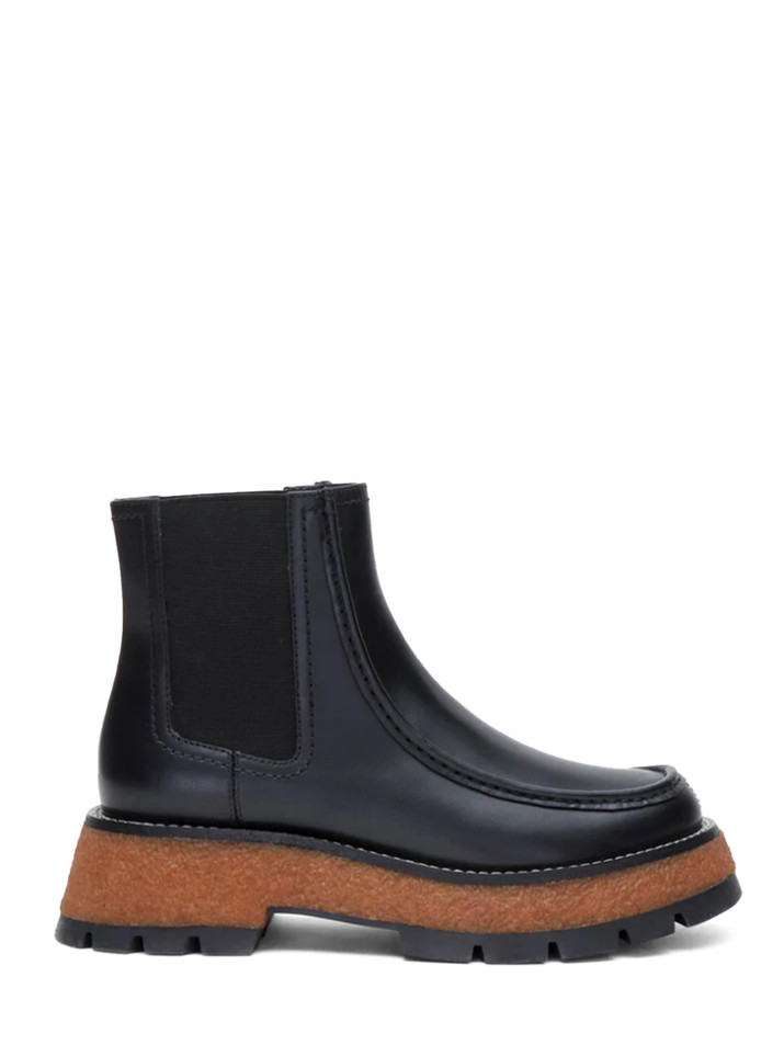 3.1 PHILLIP LIM Kate Lug Sole Chelsea Boot in Black
