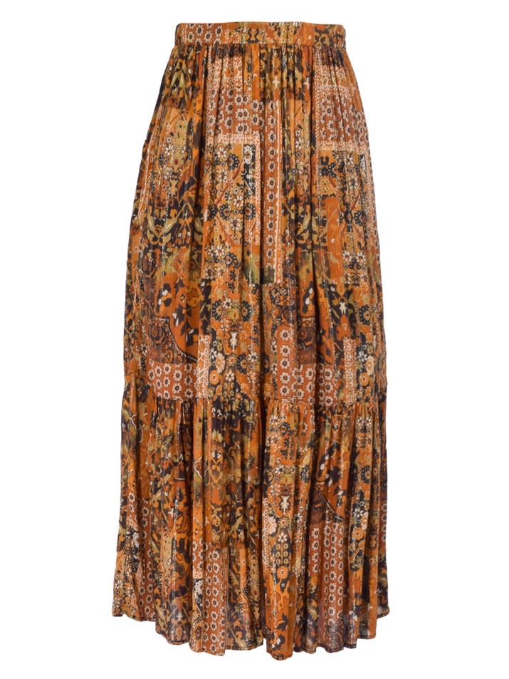 BA&SH Ocre Pisca Skirt

