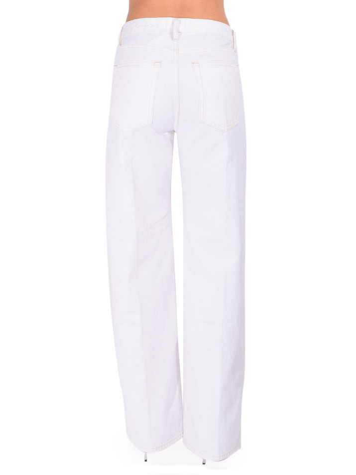 Frame Stroll Jean in Au Natural Clean Back View 
