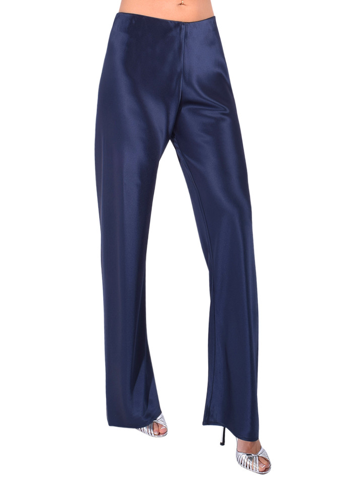 CAMI NYC Bristol Pant in Dark Wash Side View 

