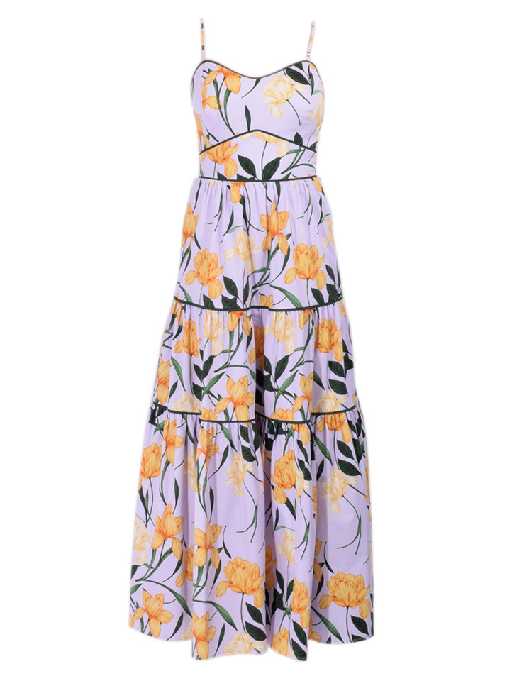  CHRISTY LYNN Saphina Dress in Lilac Florette