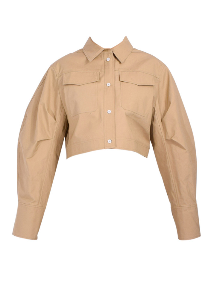 SANS FAFF Torino Top in Camel Product Shot
