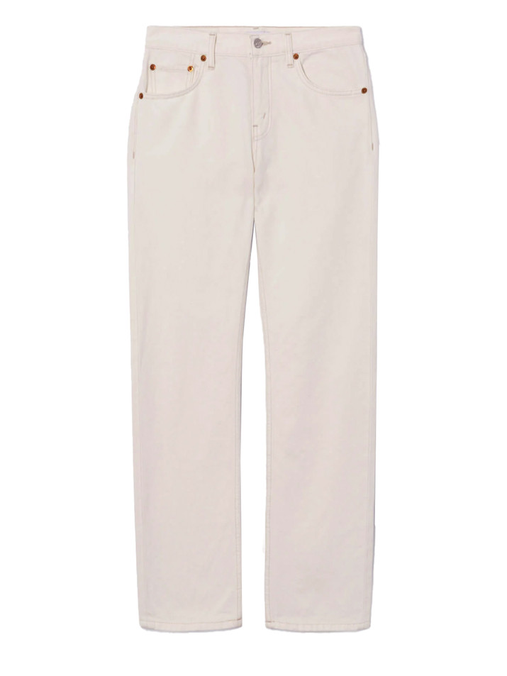 RE/DONE Blondie Jean in Crema Product Shot 

