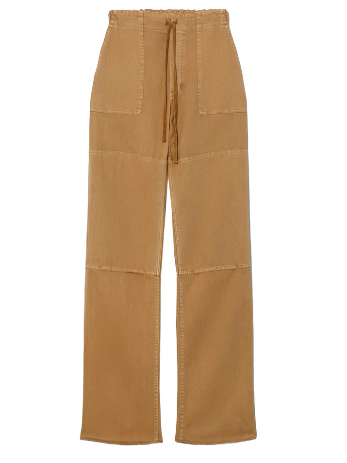 RE/DONE Beach Pant in Washed Khaki Product Shot 