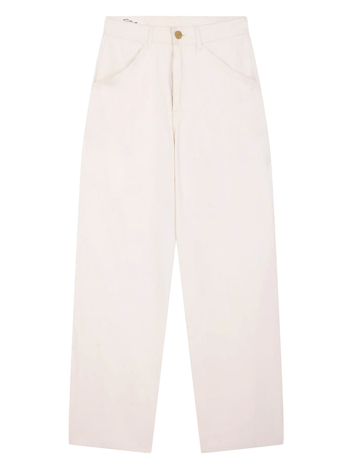 LEON & HARPER Pechel Pant in Ecru Product Shot 