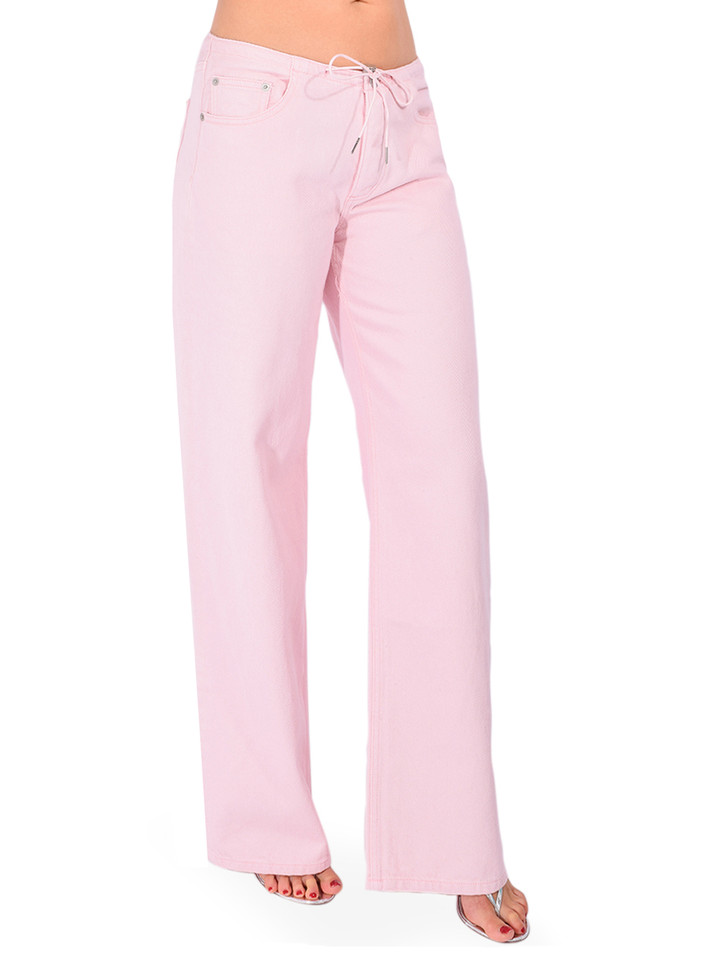 STILL HERE Cool Jean in Pink Side View 