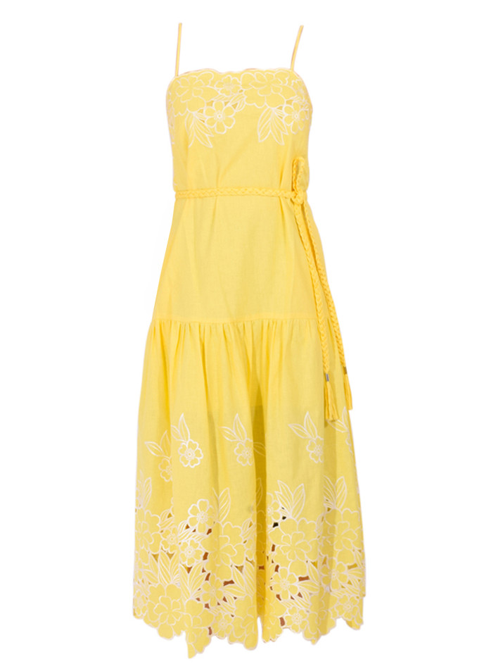 CHRISTY LYNN Avery Dress in Lemon Magnolia