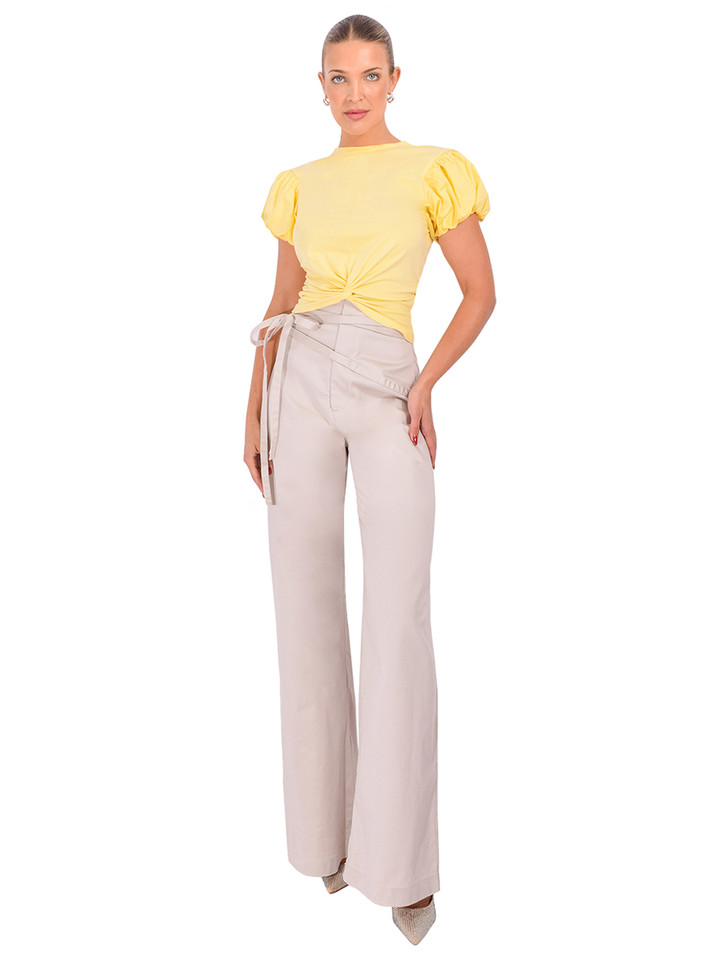 LOVE THE LABEL Lilo Tee in Sunlight Full Outfit 