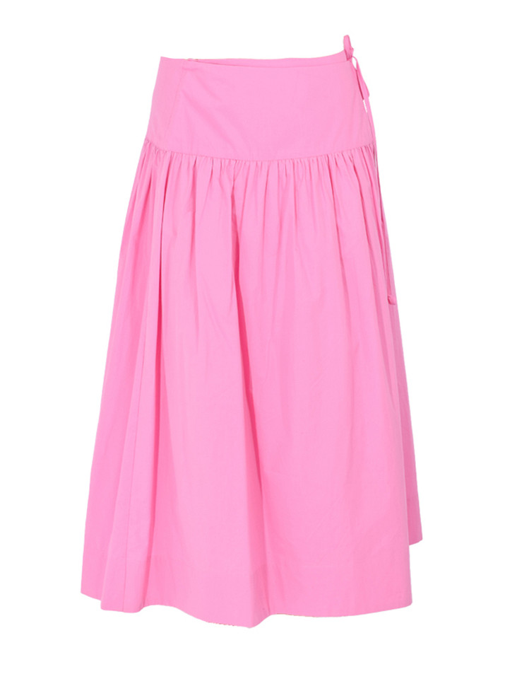 LOVE THE LABEL Taylor Wrap Skirt in Rosebloom
