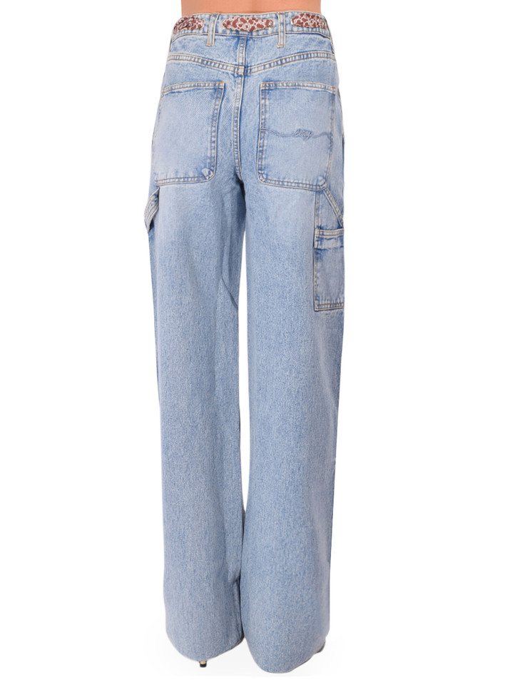 SER.O.YA Denim Bond Jeans Back View 