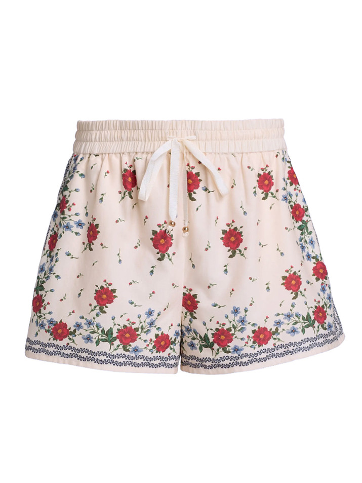 CAMI NYC Oslo Shorts in Heirloom Bandana Product Shot 
