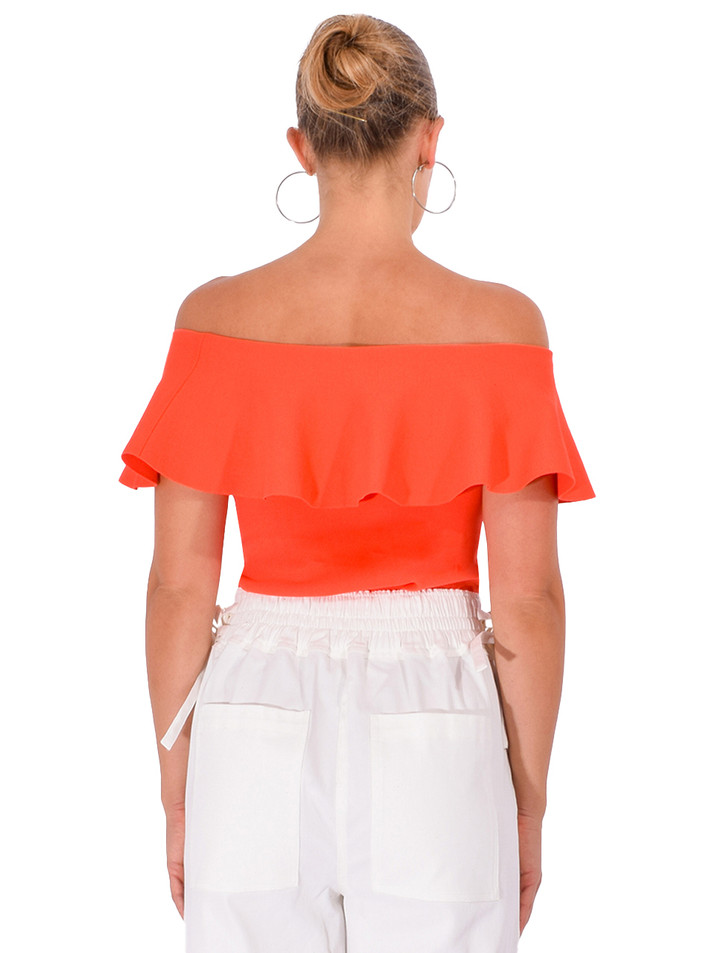 CHRISTY LYNN Loris Top in Poppy Back View 

