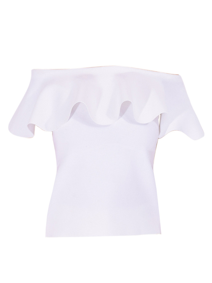 CHRISTY LYNN Loris Top in White Product Shot 