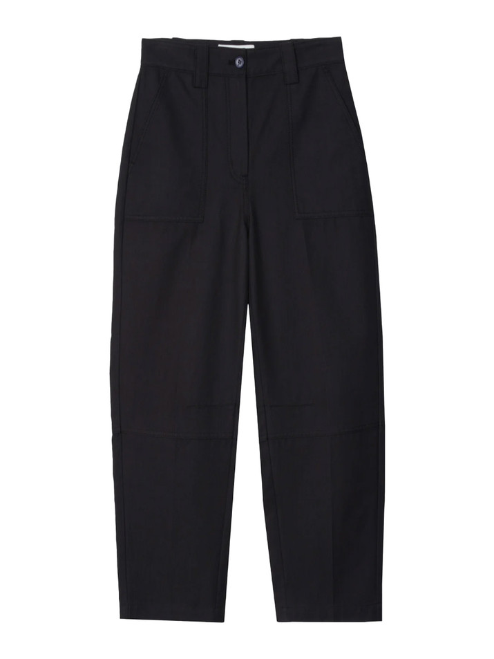 3.1 PHILLIP LIM Utility Cropped Carpenter Pant in Midnight Product Shot 
