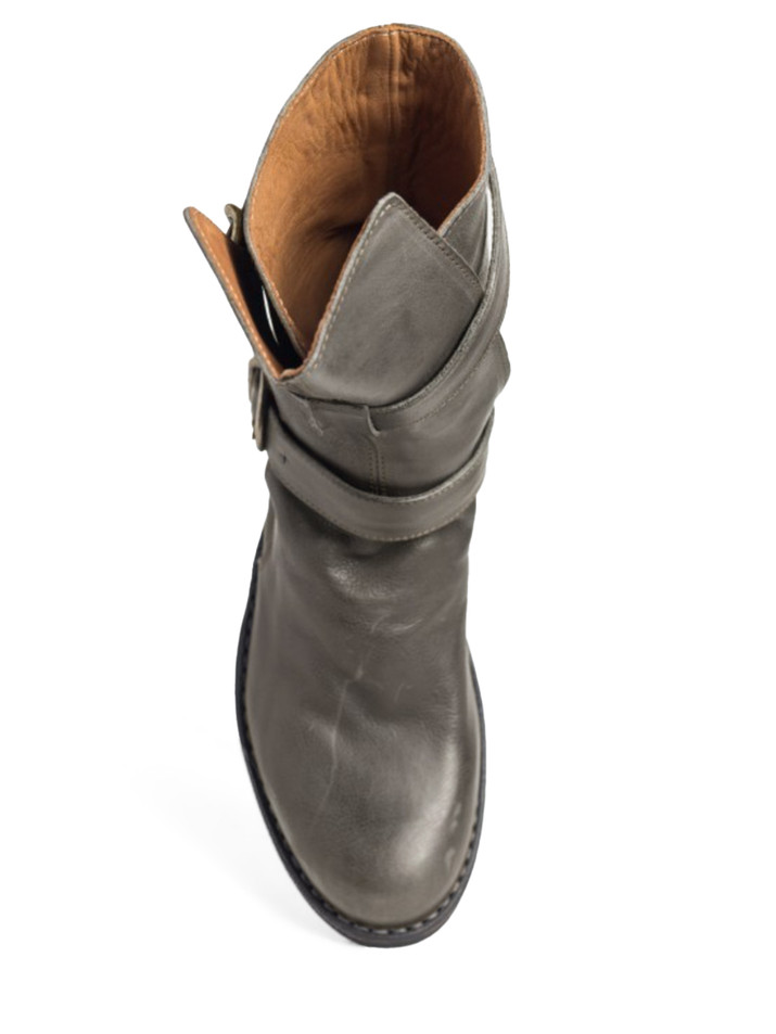 FIORENTINI & BAKER Shadyd Boot in Grey Rust Top View 