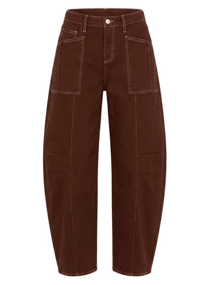 L'AGENCE Cody Jean in Brown Product Shot 