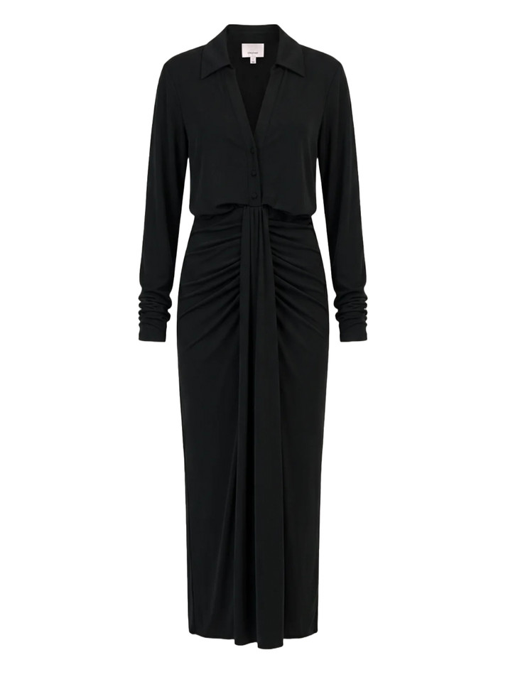 CINQ À SEPT Seferina Dress in Black