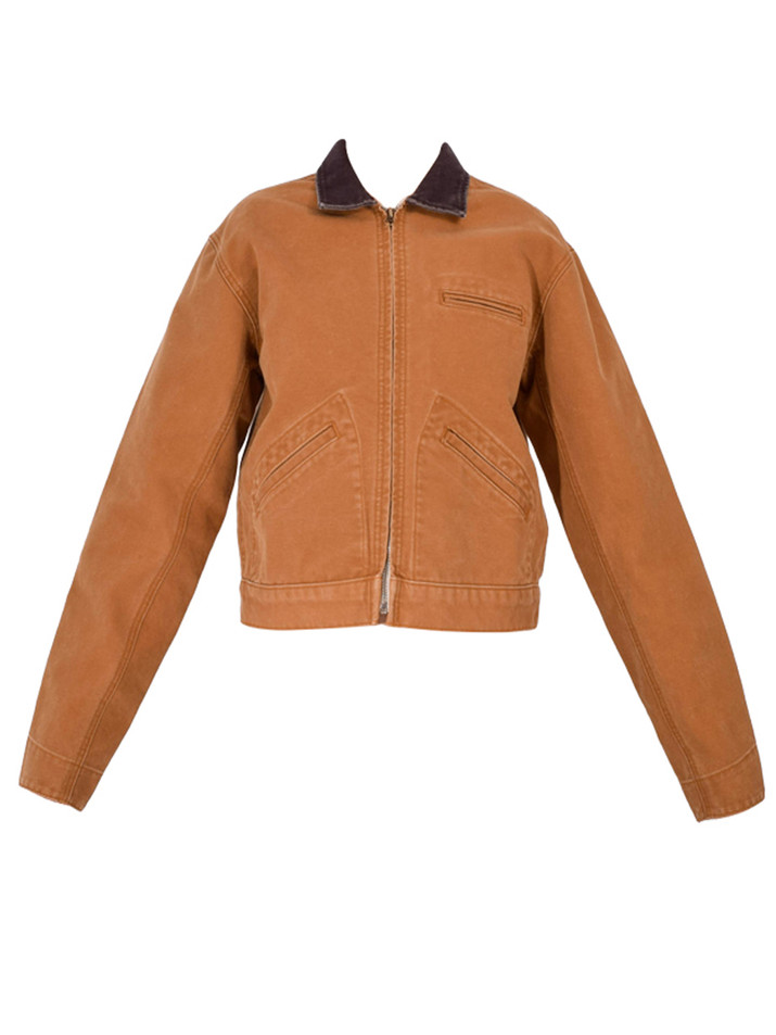 RE/DONE Attendant Jacket in Tobacco Product Shot 