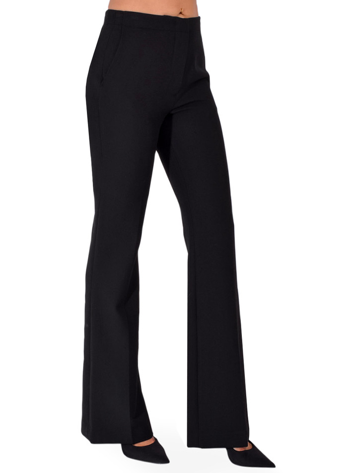 SIMKHAI Kenna Trouser in Black Side View 