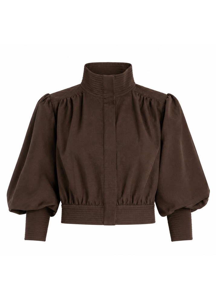 CHRISTY LYNN Fae Jacket in Chocolate Product Shot 