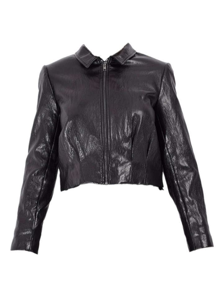 DREW Patty Jacket in Black Product Shot 
