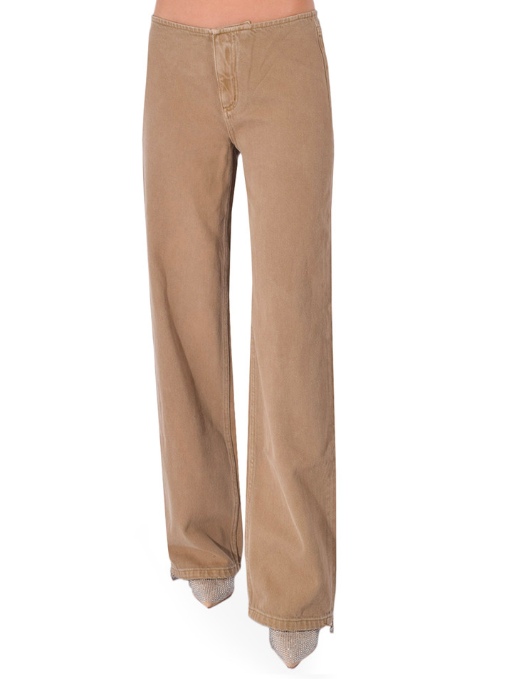 STILL HERE Sport Jean in Pear Front View 1