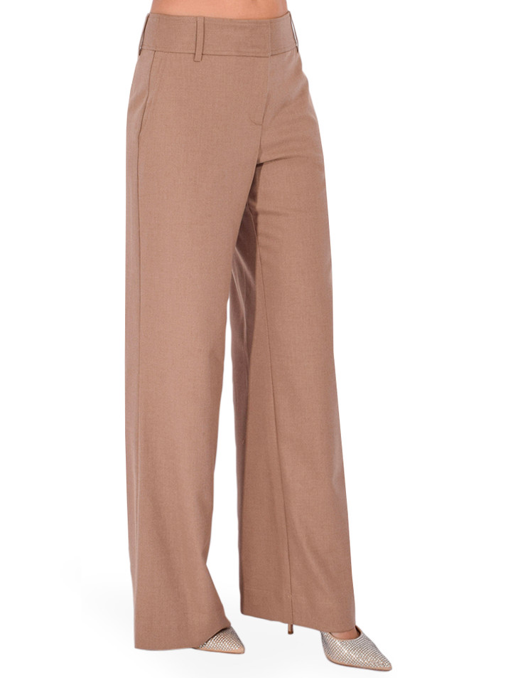 DREW Breigh Pant in Camel Side View 