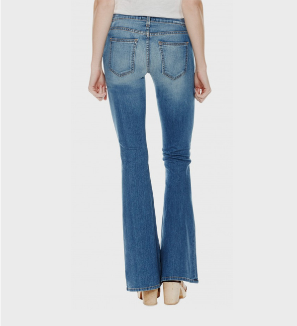 Current/Elliott The Low Bell / Spectator Jeans Back View 