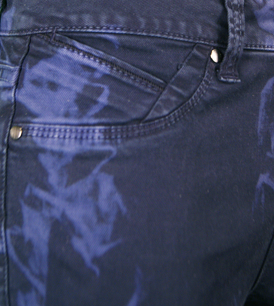 Jordan Louis Indigo Twist Waif Jean Pocket Detail