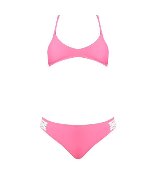 Wet Chic Pink Atomic Bikini