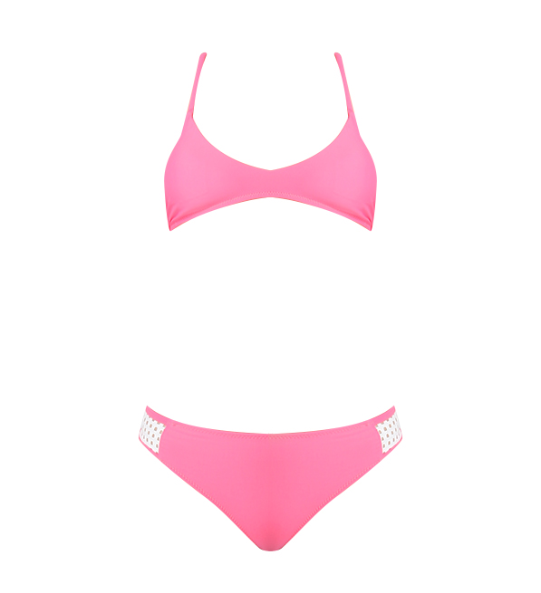 Wet Chic Pink Atomic Bikini