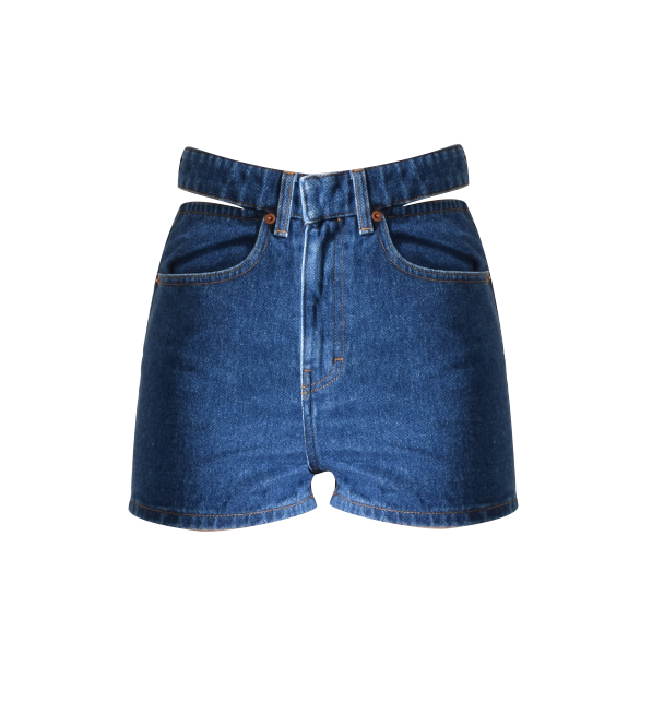 IRO Comeo Jean Short in Indigo Product Shot 