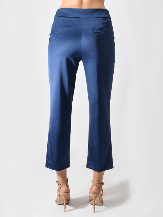TELA Rino Trousers in Navy Back View 