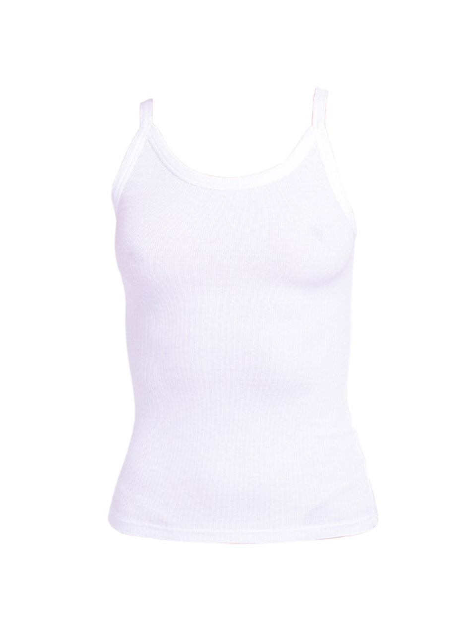 Cotton Citizen Standard Tank Top in White Product Shot 