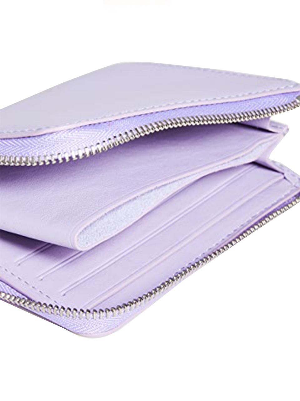 3.1 PHILLIP LIM Zip Around Wallet in Lavender Inside View 