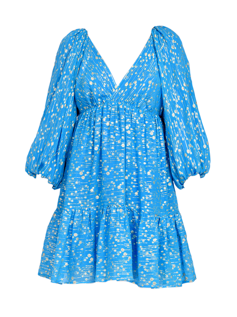DELFI Roxy Mini Dress in Blue Product Shot 
