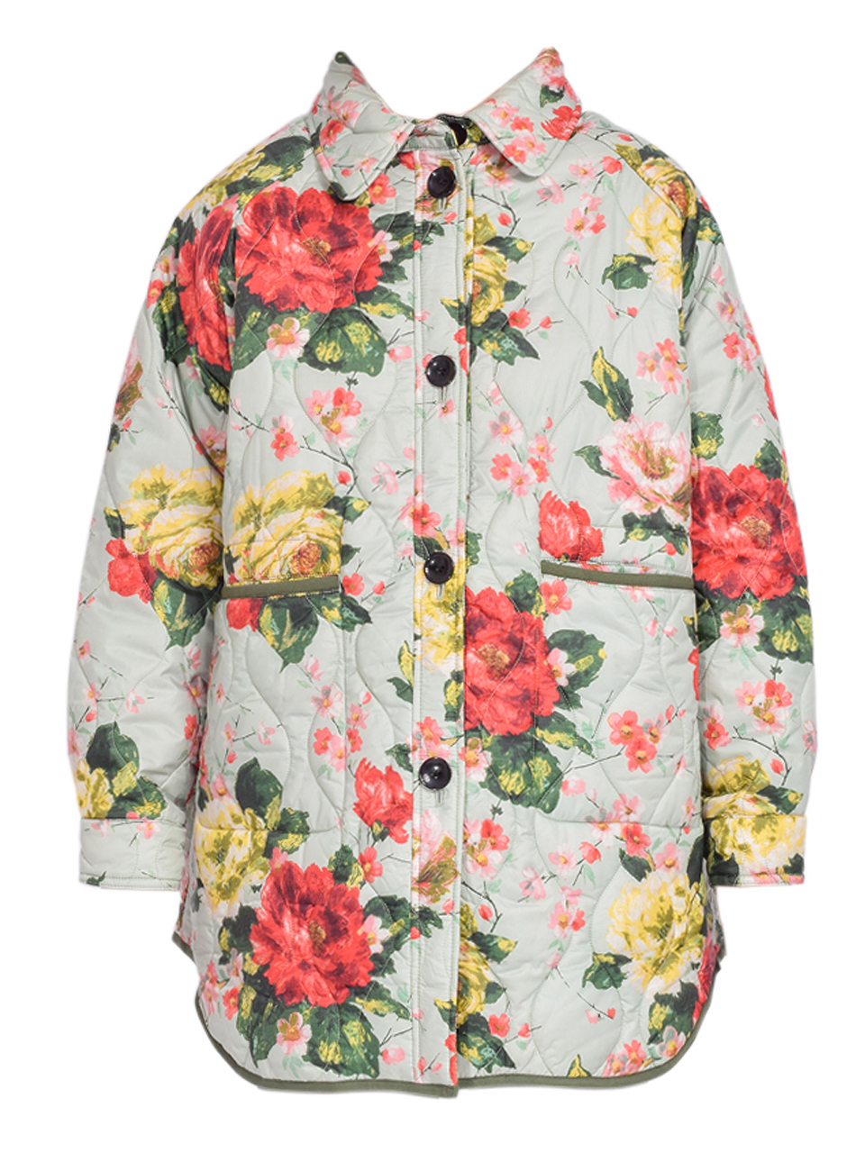 BELLEROSE Hamie Floral Quilted Jacket Product Shot 