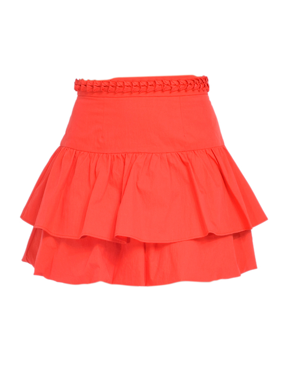 RHODE Elinor Skirt in Red Product Shot 

