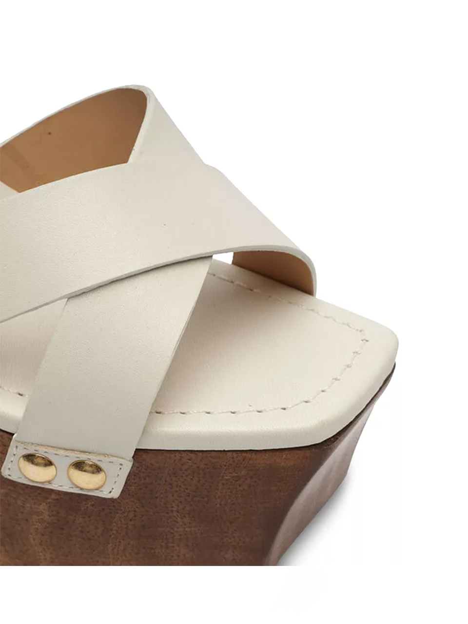 SCHUTZ Gaylah Platform in Pearl Details

