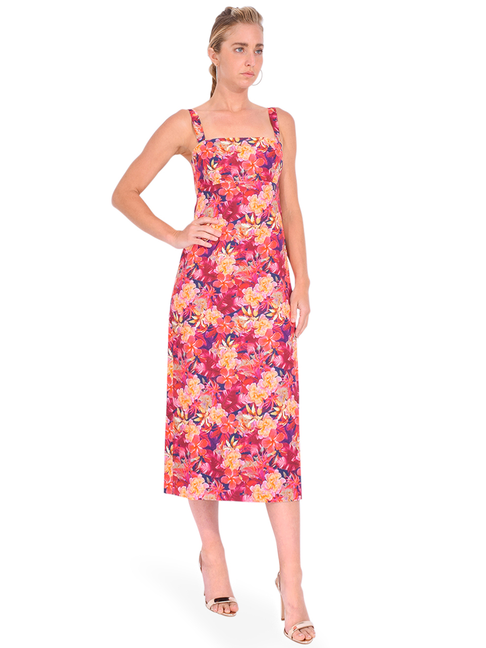 CAMI NYC Hema Dress in Paradise Side View 