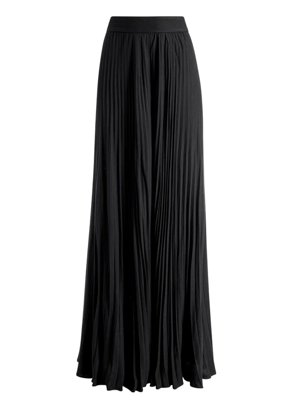 ALICE + OLIVIA Copen Pleated Pants in Black Product Shot 