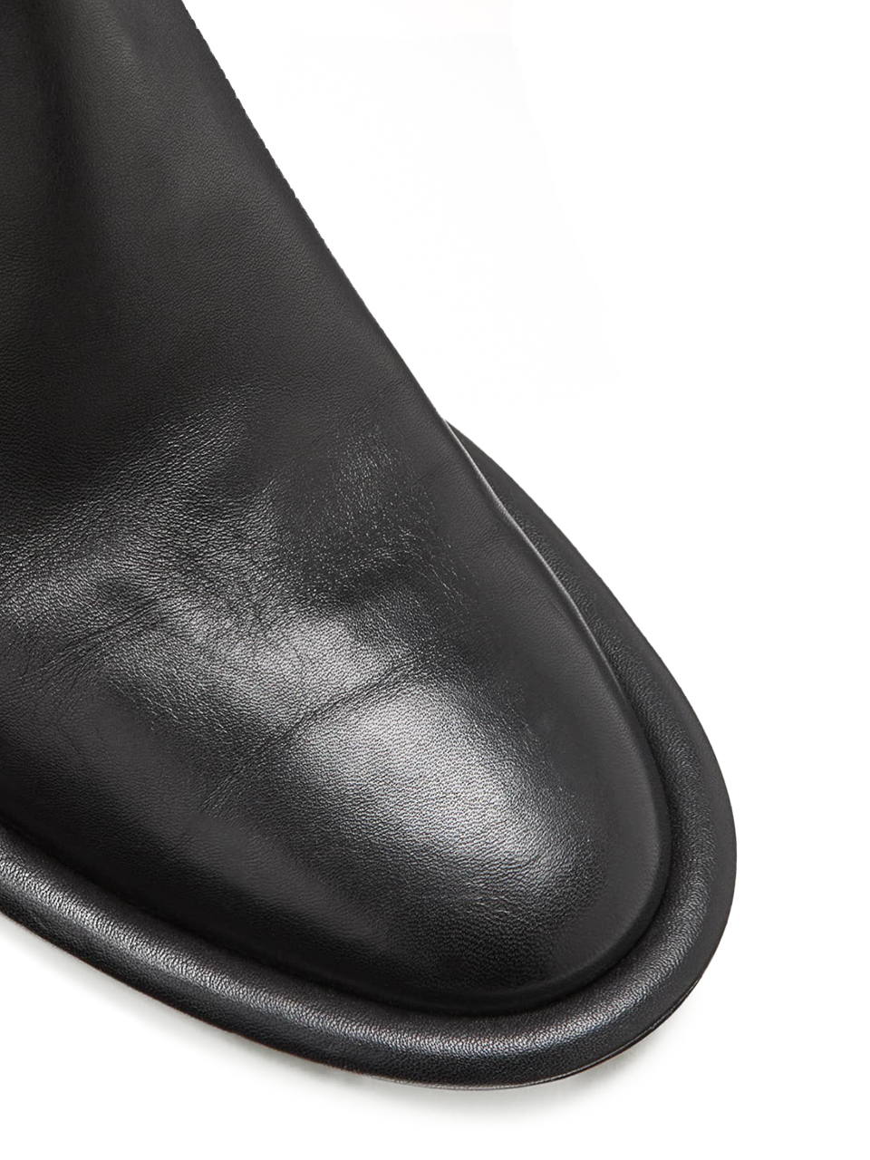 3.1 PHILLIP LIM Naomi Petite Tall Boot in Black Multi Toe Shape Detail
