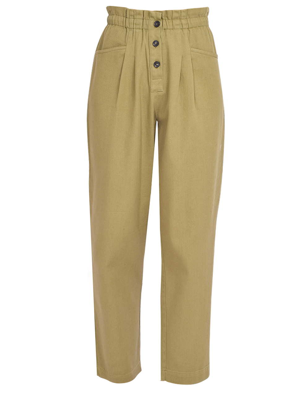 BELLEROSE Lilo Pant in Loden Green Product Shot 